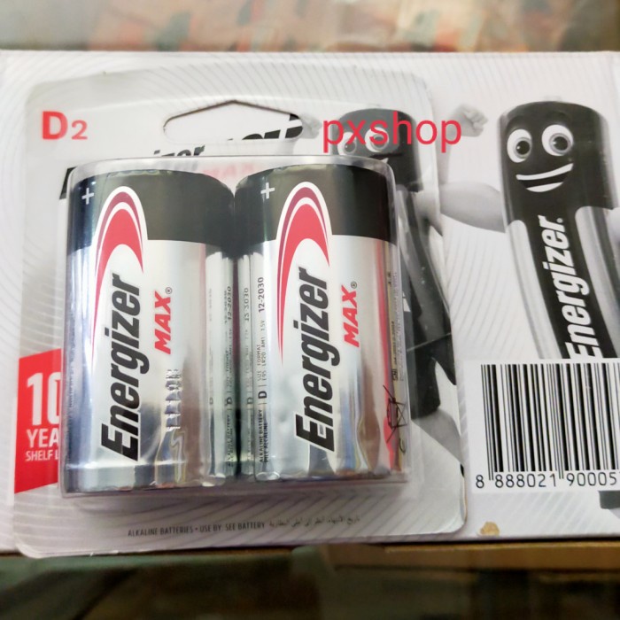 ENERGIZER MAX Baterai Besar Type D2 (LR20)