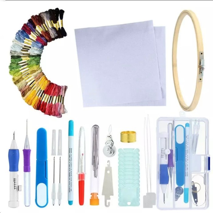 

paket lengkap menyulam untuk pemula