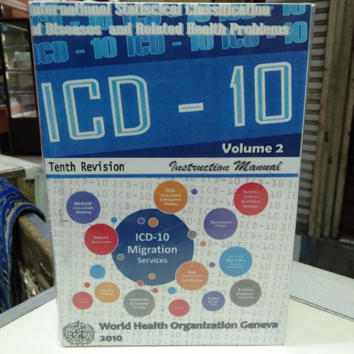 HOT SALE BUKU ICD - 10 FARMASI TERBARU