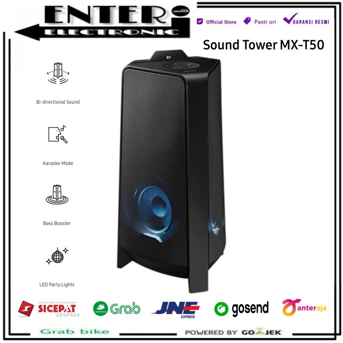 Samsung Mx T50 - Sound Tower Speaker Portable Party Karaoke Mxt50