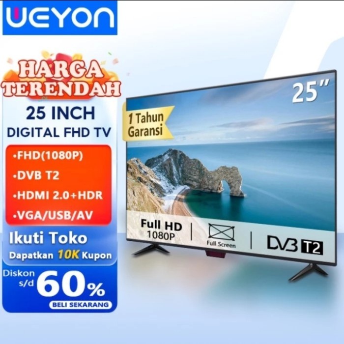 Tv Led 25 Inch Hd Daichi Full Digital D(Wy-25)