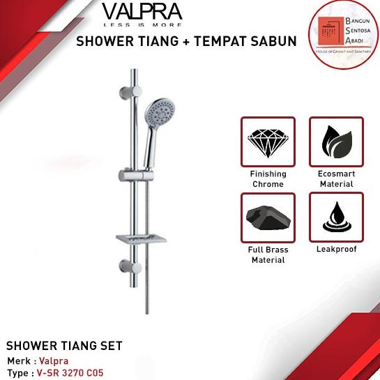 @#@#@#] SHOWER TIANG VALPRA + HAND SHOWER SET / SHOWER MANDI TEMPAT SABUN