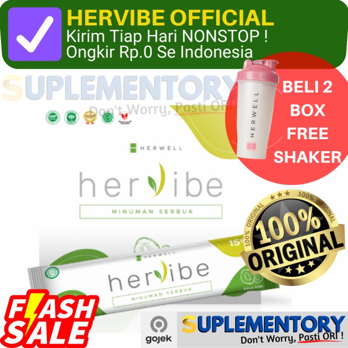 

DISTRIBUTOR HERWELL HERVIBE LANCAR BAB PELANGSING GROSIR