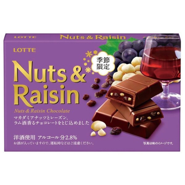 

LOTTE "NUTS & RAISINS" ADULT WESTERN-STYLE CHOCOLATE MPT