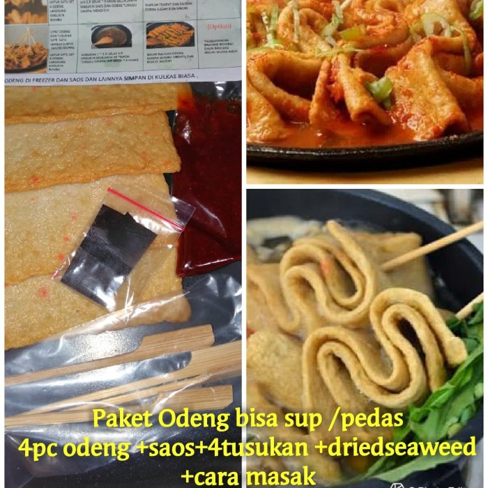 

PAKET ODENG EOMUK HALAL GOCHUJANG OTAK OTAK KOREA FISH CAKE