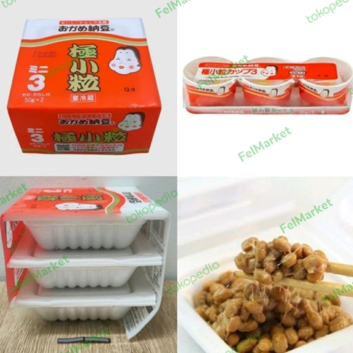

OKAME NATTO KOTSUBU JEPANG TAPE KEDELAI JEPANG NATTO 170 GRM