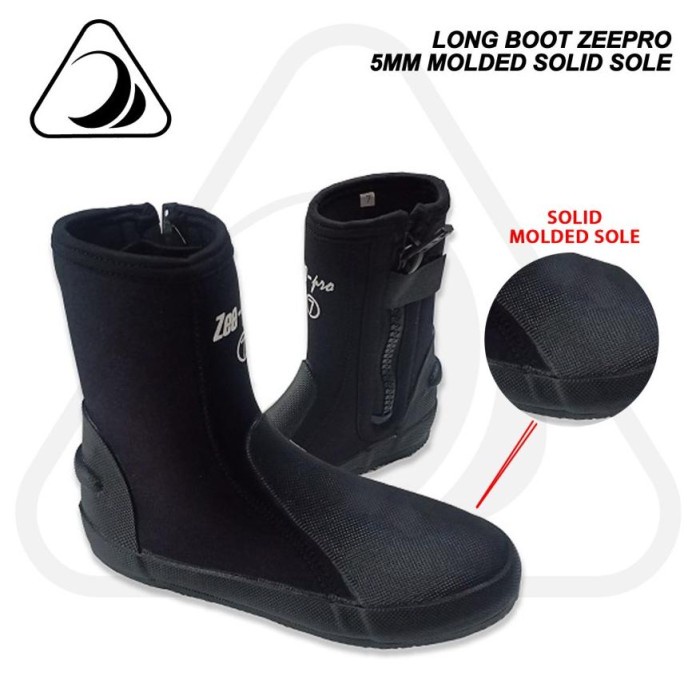 Long Boot Zeepro Booties Boots Scuba Dive Shoes Sepatu Selam Diving