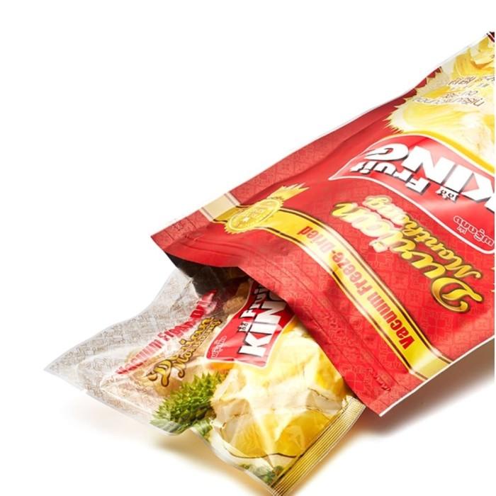 

FRUIT KING GOLD Freeze Dried Durian Monthong 100Gram(Made in Thailand) Best Seller