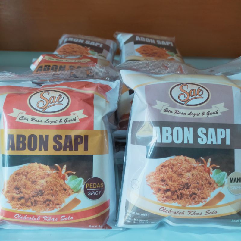 

Abon Sapi Sae Kualitas , Abon Solo/ Abon Manis/ Abon Pedas/ Abon Enak/ Abon