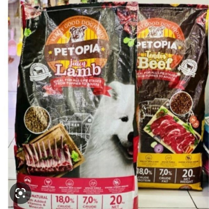 Petopia Dog Food 20 kg