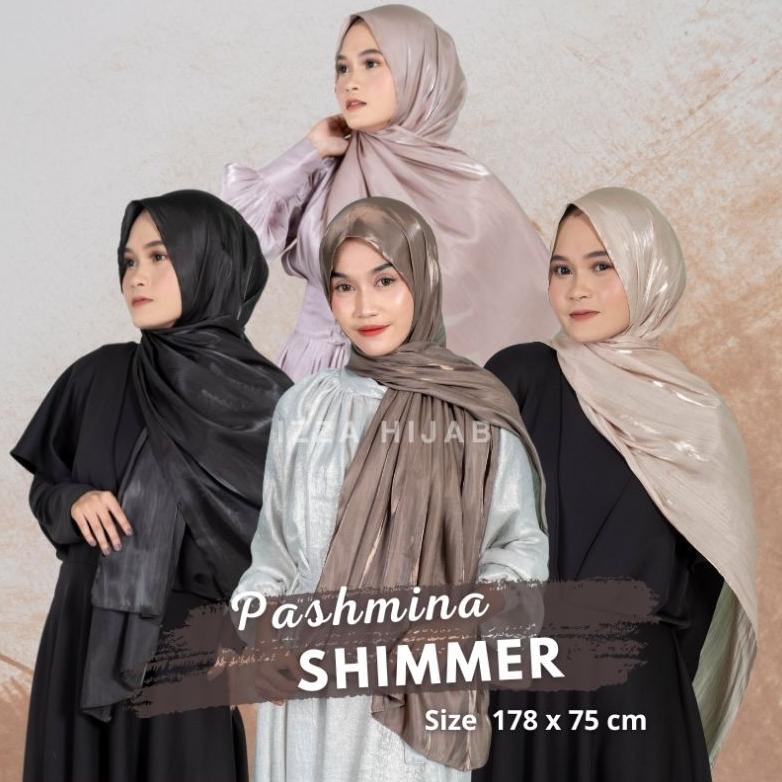 Terbaik Pashmina Shimmer Silk / Pashmina Shimmer / Pashmina Shimmer Turki / Pashmina Shimmer Premium