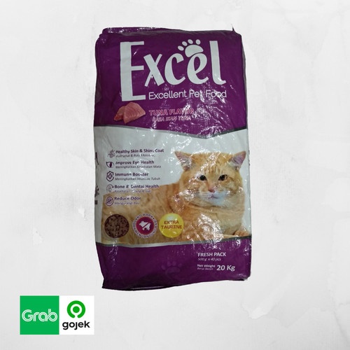 EXCEL IKAN 20 KG - KARUNG / MAKANAN KUCING EXCEL