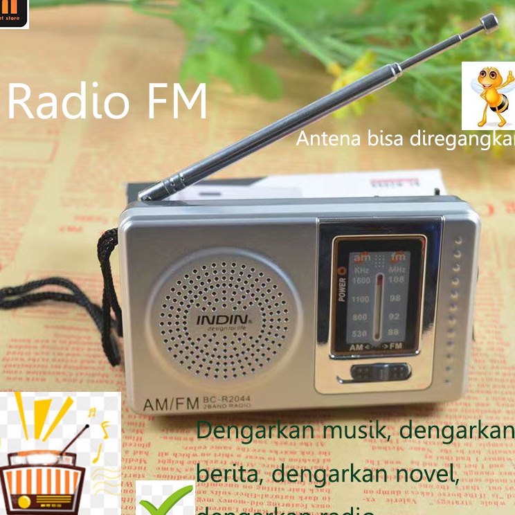 ➫✬✵ Advance Radio AM FM tua audio mini FM semikonduktor pemutar radio portabel kecil Radio Jadul Kir