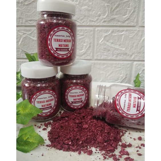 

12.12 FLASH SALE terasi merah bubuk matang bisa COD gas !!