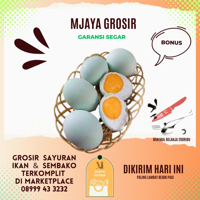 

Telor Asin 1 Butir