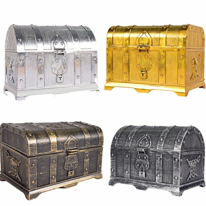 Terlaris Pirate Treasure Chest Mainan Harta Karun Bajak Laut Empty Box