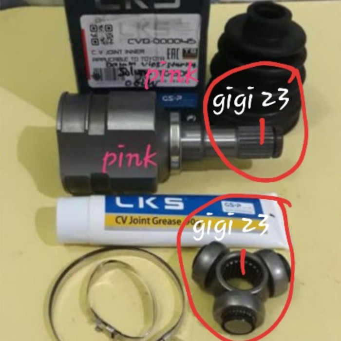 New Cv Joint Dalam As Kopel Dalam Toyota Soluna Vios Starlet Ep80 1300Cc Kode Ma197