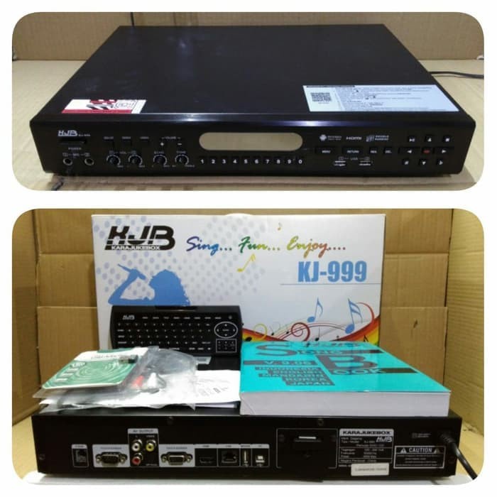{NurulShop} DVD Karaoke KJB-999 Android Hdd 2 Terabyte DVD Player kjb999 hardisk 2 Limited