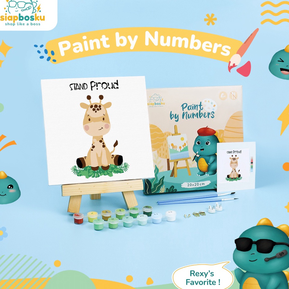 

Harga Termurah KANVAS LUKIS BINATANG UNTUK ANAK CANVAS PAINTING BY NUMBER FOR KIDS 20x20 CM TERMASUK CAT KUAS FRAME KAYU SIAP LUKIS - ANIMAL INDIAN SERIES