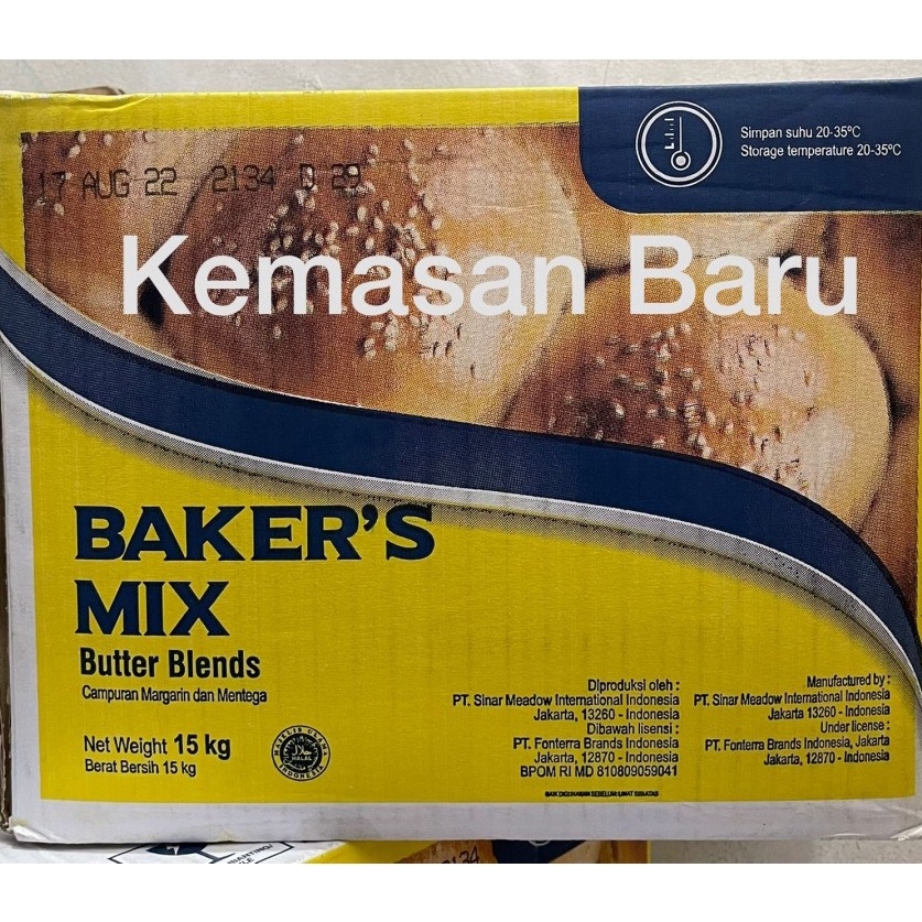 

Kirim Langsung Anchor Bakers Mix Butter Blend - Butter mix 1kg Ready Stok