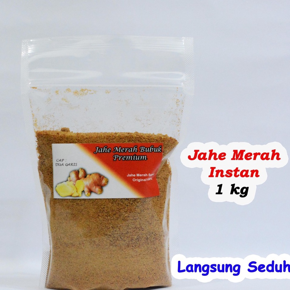 

Best Product Jahe Merah Bubuk / Jahe Merah Bubuk Instant / Bubuk Jahe Merah 1kg