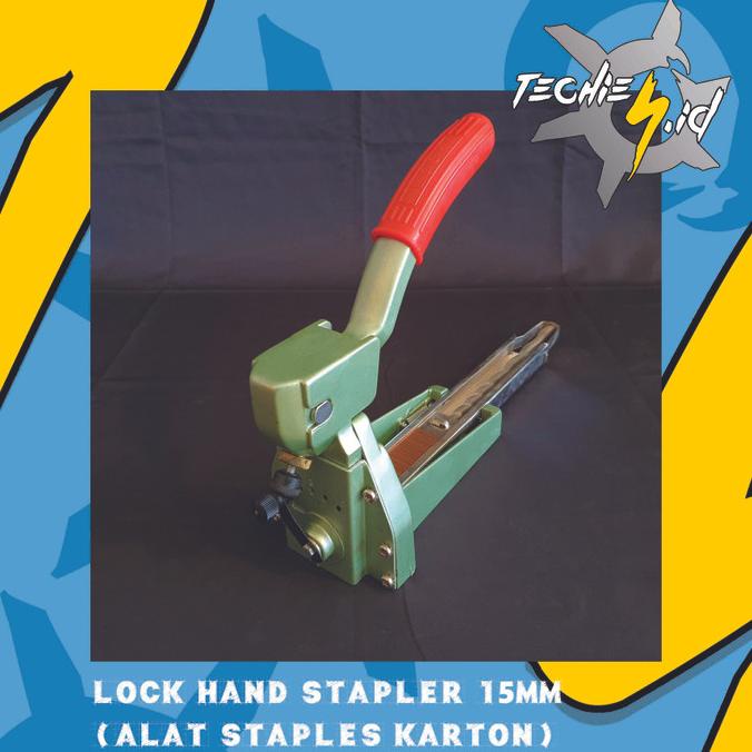 

Lock Hand Stapler 150Mm (Alat Staples Karton / Kardus Manual)