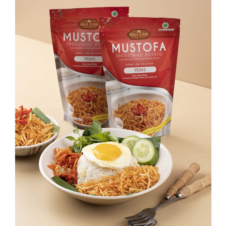 

Stok Banyak KENTANG MUSTOFA IBU EMI 125gr/KERING KENTANG