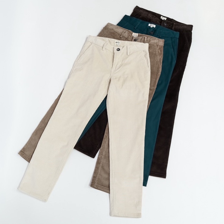 Ready Kiko Ina Corduroy pants Vintage wash edition | Celana panjang pria Laris