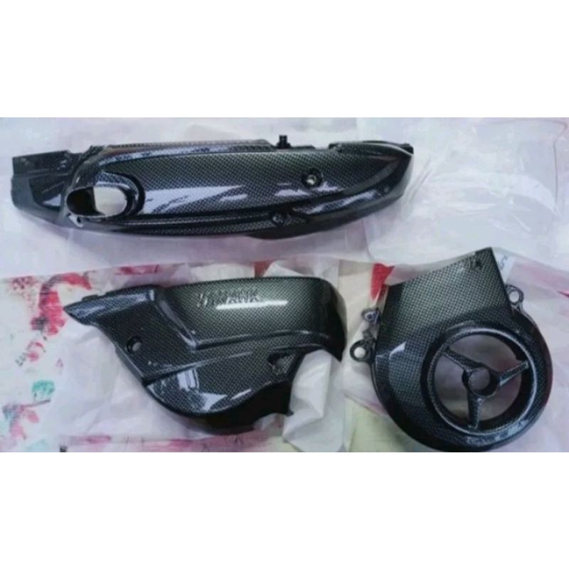 Cover CVT Mio soul karbon tutup kipas Mio karbon CVT Mio soul karbon
