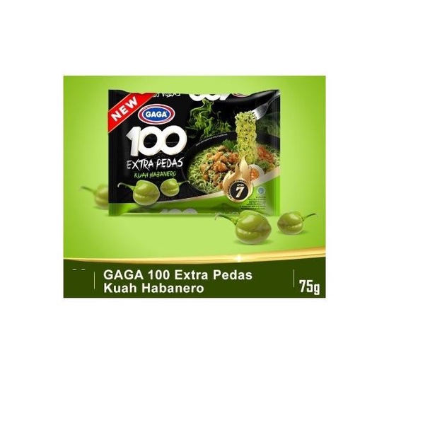 

Gaga Mi 100 Kuah Level 7 Habanero 75 Gr
