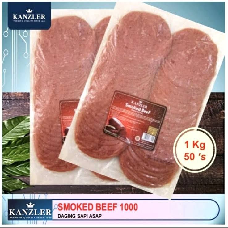 

Daging Sapi Kanzler Smoked Beef 1Kg