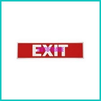 

HY-KO STICKER ANODIZED SIGN LABEL EXIT STIKER EXIT ALUMINIUM 20JVLZ3 perkakas