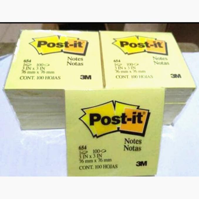 

'+'+'+'+] Post-it Sticky Notes 3M 654