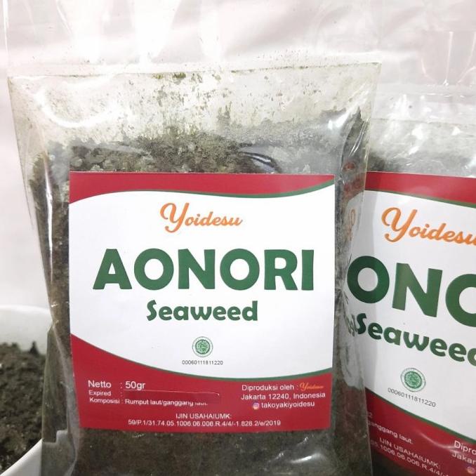 

Aonori 50 Gram Seaweed / Rumput Laut Bubuk Original