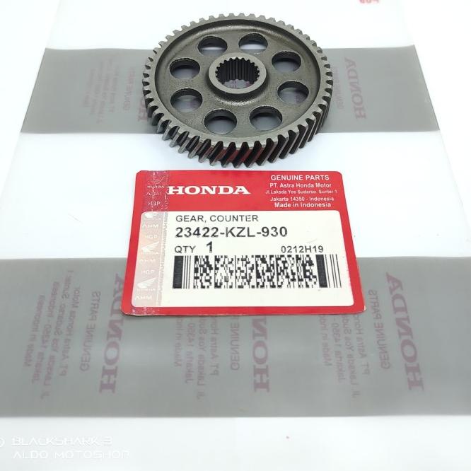 Gigi Gearbox Ratio Transmisi Gardan | Honda Beat Fi, Scoopy Fi, Spacy