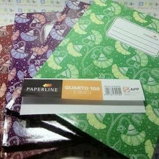 

Ready...Ready...Ready...] Buku Kwarto Paperline Hard Cover isi 100 lembar