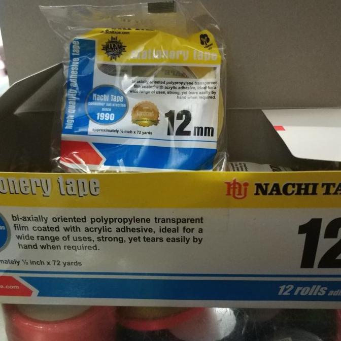 

!!!!!!] Selotip Nachi 12 mm