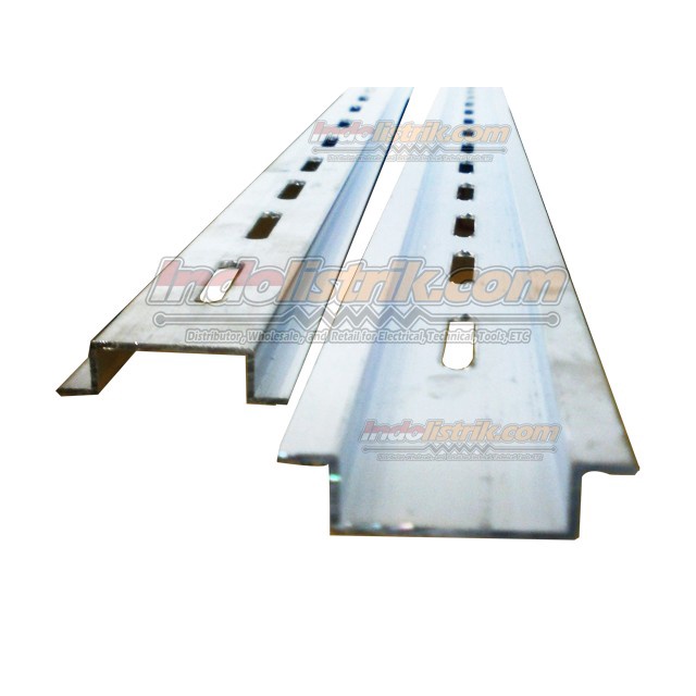 Rel MCB Panel Aluminium 1 fungsi (tebal 1.1mm) 1m