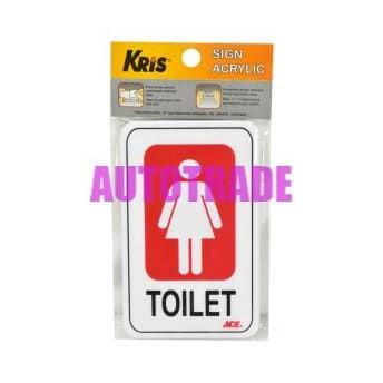 

KRIS SIGN ACRYLIC STICKER ANODIZED STIKER TOILET PRIA TOILET WANITA 20JVLZ3 suku cadang