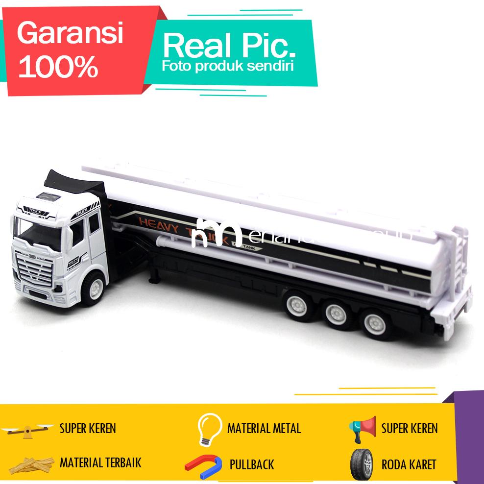 [Kks] Miniatur Truk Plastik Pasir Mentahan Oleng Baru