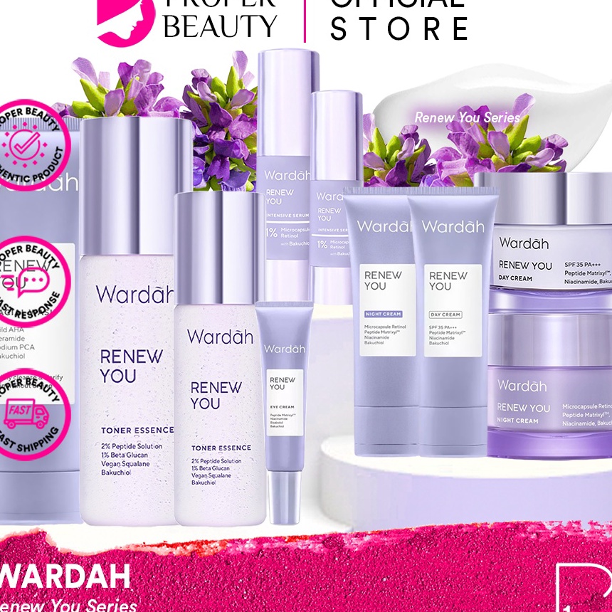 12.12 ✨SALE✨ WARDAH Renew You Series Indonesia / The Powerful Drop Of Youthfulness / Facial Wash Ton