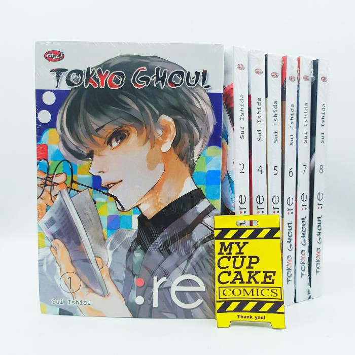 

NEW [NEW SEGEL] Komik Tokyo Ghoul :re Sui Ishida Anime Manga + BONUS