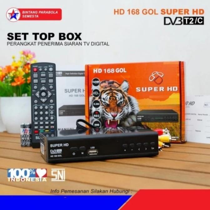 SET TOP BOX TV DIGITAL SUPER HD - Cocok Utk Semua TV Bisa Youtube