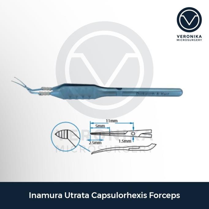 

Inamura Utrata Capsulorhexis Forceps Duckworth And Stok Terbatas