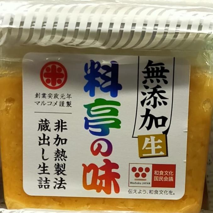 

:=:=:=:=] marukome miso Ryotei no aji mutenka 750gr
