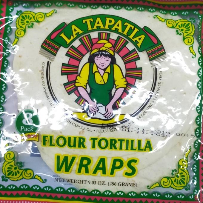 

Silahkan Order] La tapatia tortillas burrito8's256gr wraps