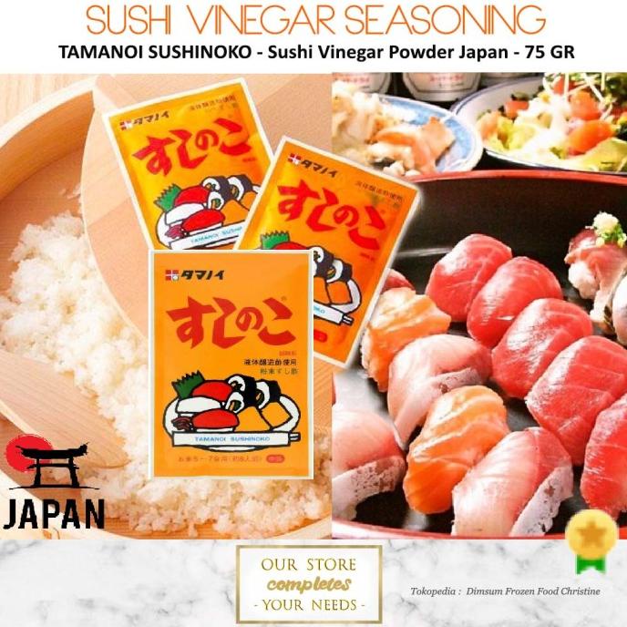 

TAMANOI SUSHINOKO SUSHI VINEGAR Powder Bumbu Bubuk Instant Cuka Sushi