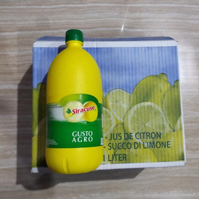 

Ready stock] Promo beli 1dus siracuse Gusto agro lemon juice 6x1ltr bukan piacelli