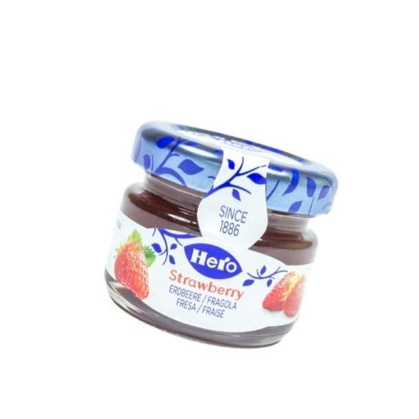 

%$%$%$%$] Hero Strawberry Jams 28.3gr selai jem jam strawberi