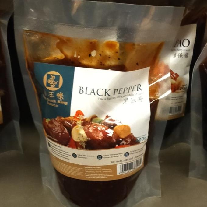 

Produk Unggulan] The duck king black pepper sauce 500 gr